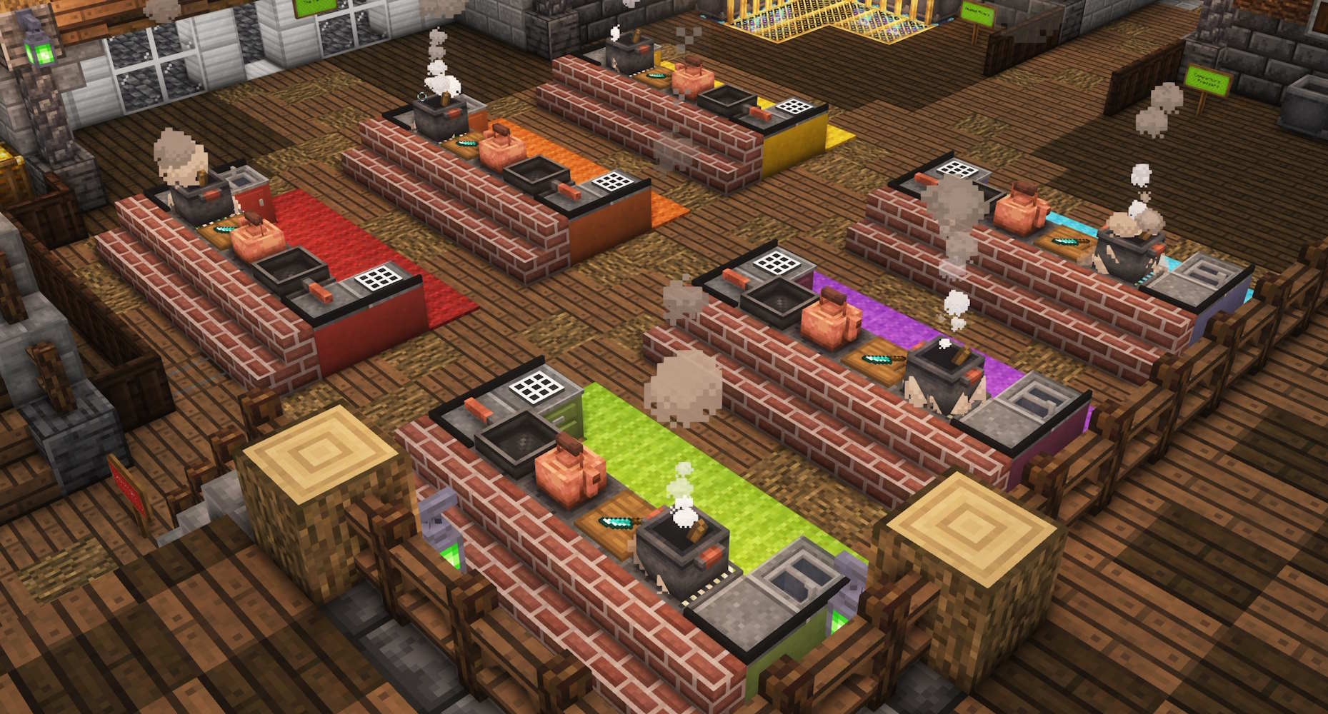 Cooking show arena